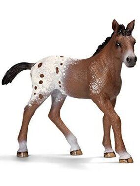 Schleich Horse Figurine Appaloosa Foal Age 3+ New w/Tag Add-On Item